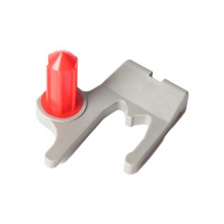 machine top carrier with stud spinning machine parts top carrier with peg trey