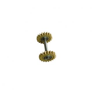 19T nineteen teeth gear with bearing shaft for compact