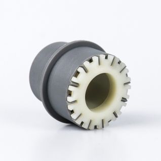 spindle clamping and catching crowns DUI18,20 for compact spinning machine parts