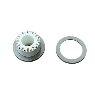 spindle clamping and catching crowns DUI18,20 for compact spinning machine parts