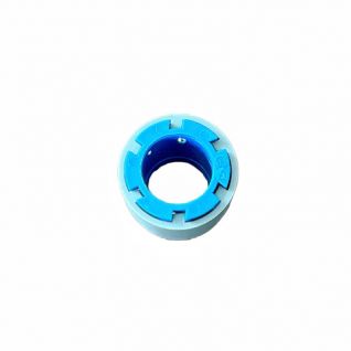 clamping and catching crowns for compact spinning spindle machine parts
