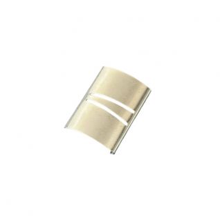 Double - groove wear - resistant plate for profile suction tubes with plugs textile compact spinning machine parts